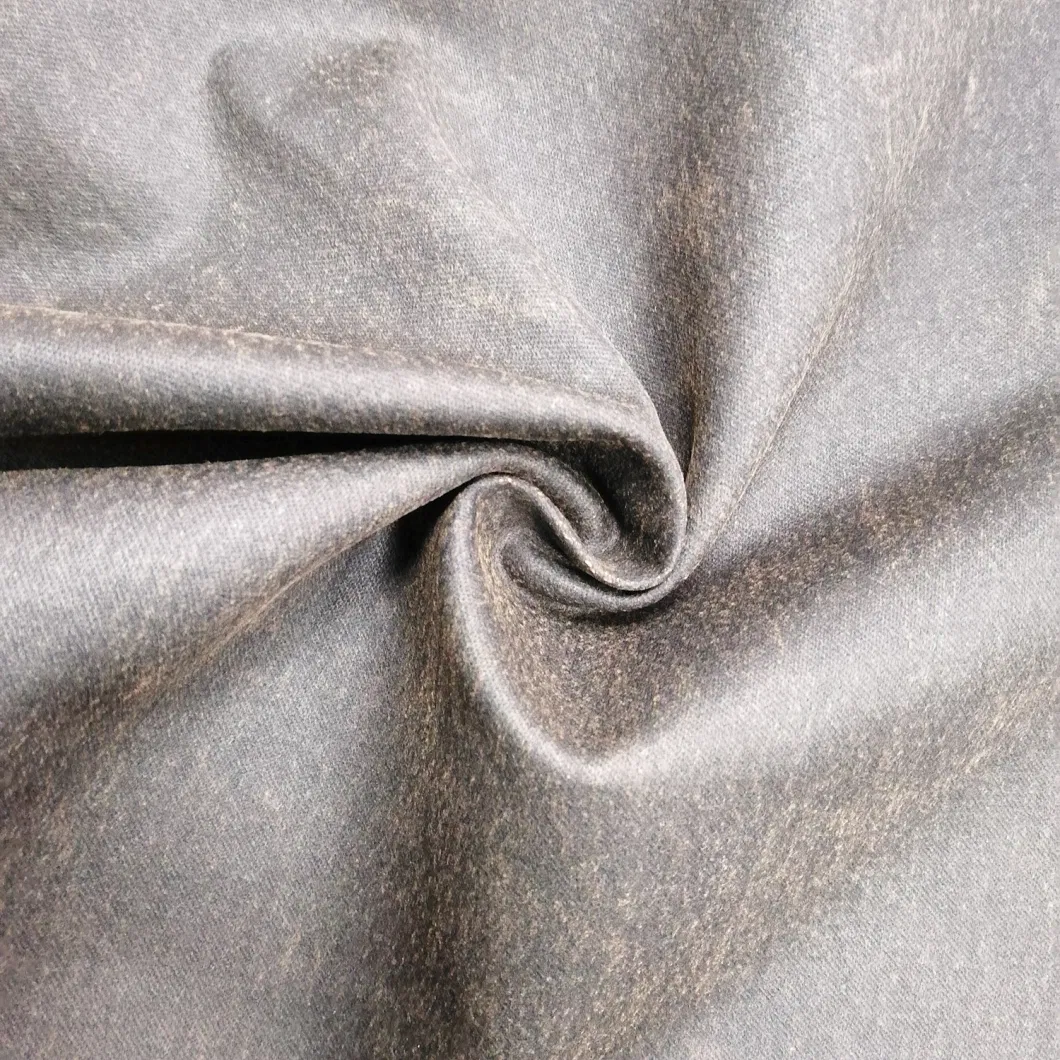 Cotton Suede Nap PU Colour Vintage Coated Fabric - Part One CVC Series