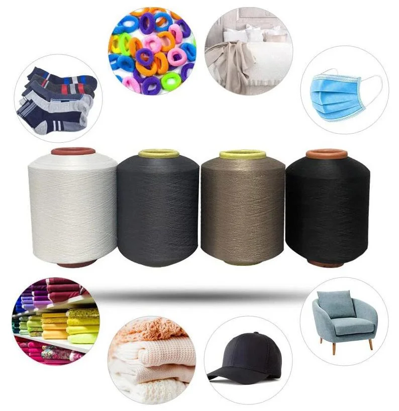 Acy 40d Polyester Covered Spandex Yarn for Denim Fabric Making
