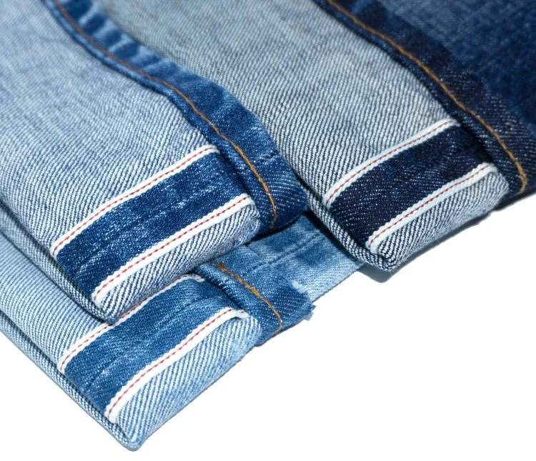 SL007 Bci Cotton Non-Stretch Selvedge Denim Fabrics for Apparel-Jeans