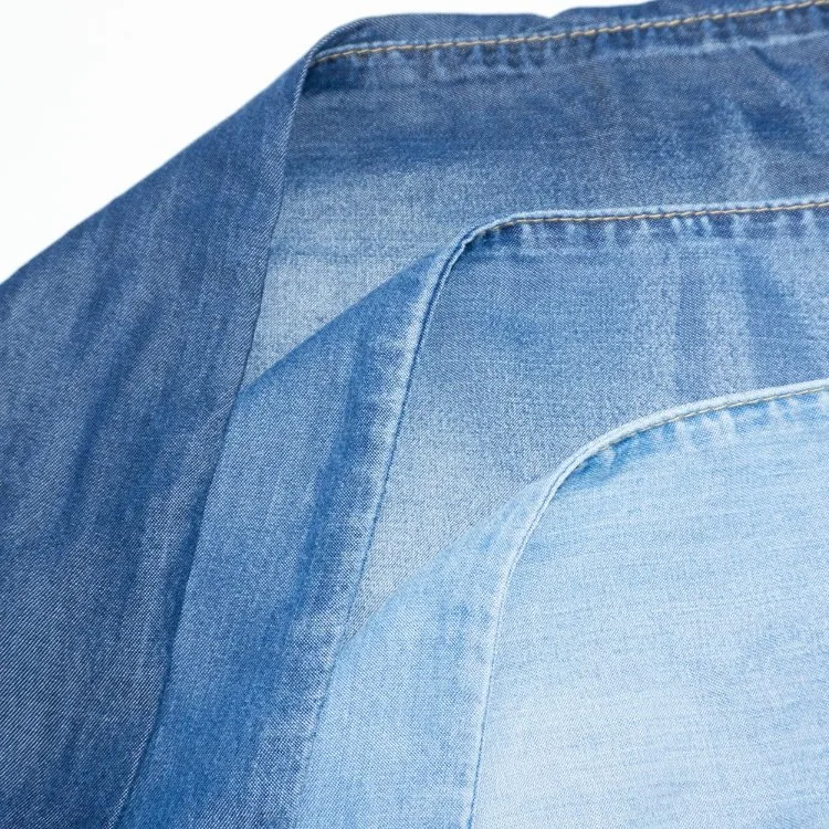 Zz0789 5.9oz 200GSM Jeans Shorts Pants Raw Summer Lightweight Denim Fabric