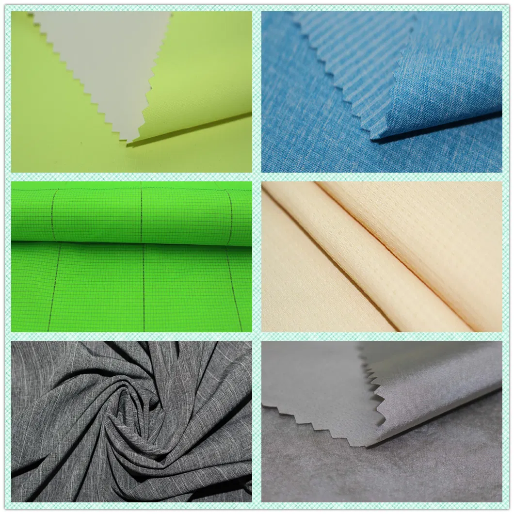 Digital Printed Waterproof Jacket Bonded Waterproof TPE Bamboo Jersey Softshell Fabric Denim Fabric 4 Way Stretch Fabric