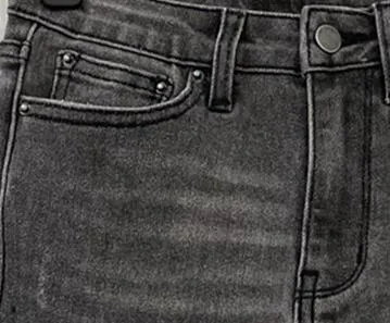 Women Pants Grey High Stretch Soft Skinny Denim Jeans