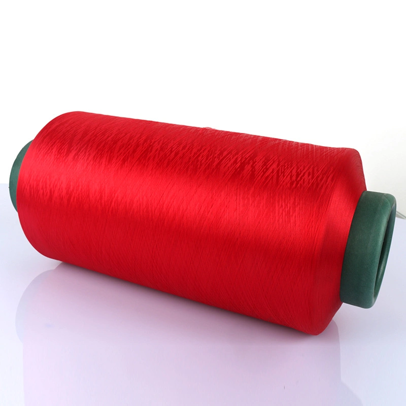 150d/48f Air Covered Acy Yarn for Denim Factory Bulk Wholesale Polyester with Elastic Spandex 40d