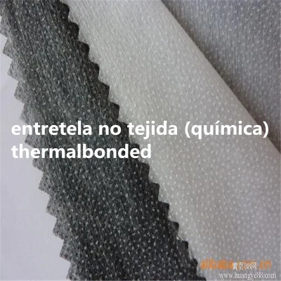 Suits Uniform PA Coated Non Woven Fusible Fabric Interlining Liner